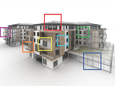 Integrated facade solution